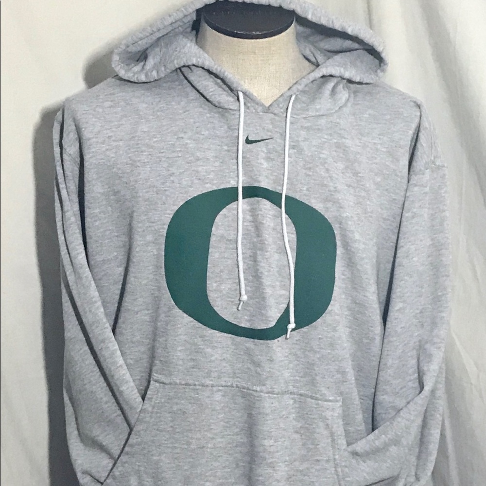 Nike Mens Oregon Ducks Team Hoodie Sweatshirt